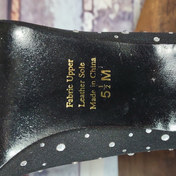 J Renee Couture Collection Rhinestone Studded Heels - Picture 8 of 11